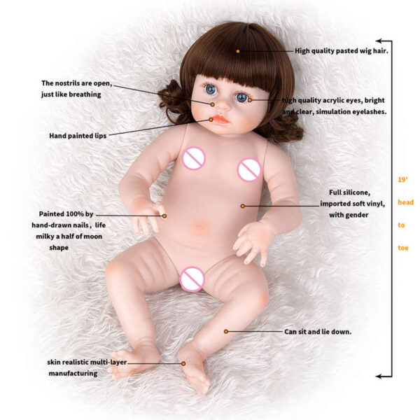 19inch Twins Lifelike Baby Dolls