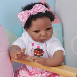 22inch Black Reborn Baby Dolls Rachel