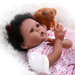 22inch Black Reborn Dolls Alaina