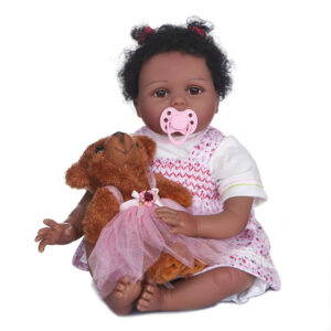 22inch Black Reborn Dolls Alaina