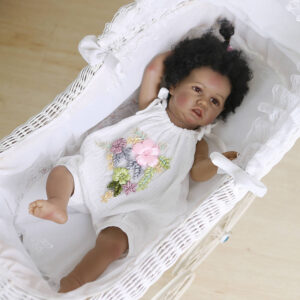 22inch Black Reborn Dolls Genevieve