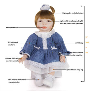 22inch Reborn Baby Girl Dolls Jayla