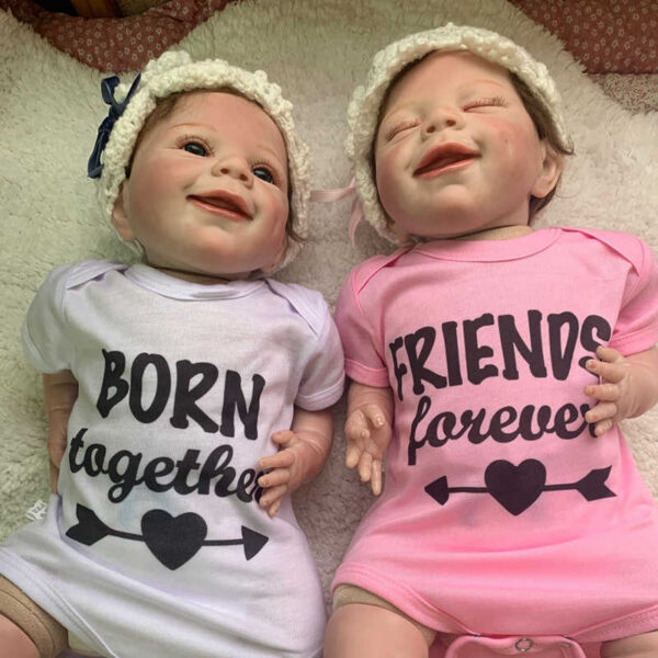 22inch Twins Reborn Dolls Kevin