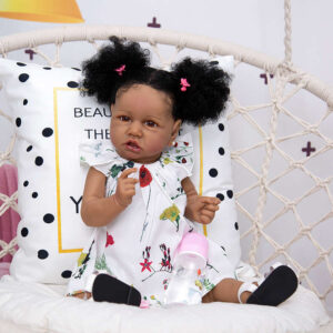 23inch Black Reborn Girl Dolls Oakley