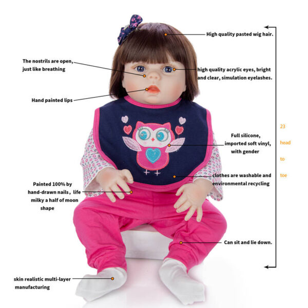 23inch Reborn Toddlers Alessandra