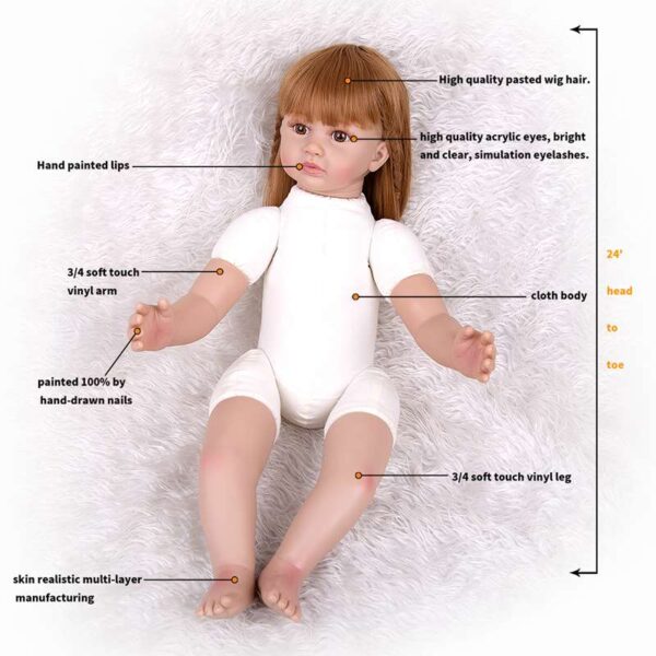 24inch Cheap Reborn Dolls Gia