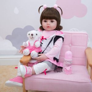 24inch Cute Reborn Baby Dolls Allie