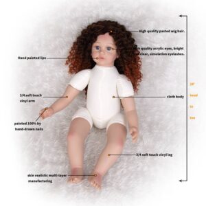 24inch Reborn Baby Girl Dolls Briana