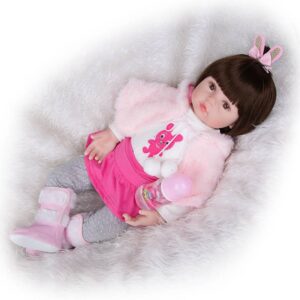 24inch Reborn Girl Dolls Amanda