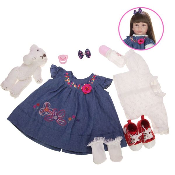 24inch Reborn Girl Dolls Milani