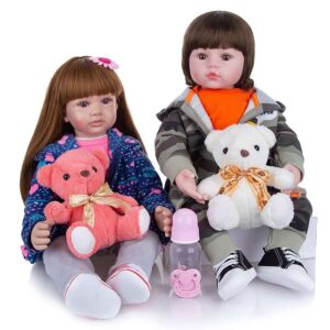 24inch Reborn Twins Baby Doll Cecelia