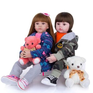 24inch Reborn Twins Baby Doll Cecelia