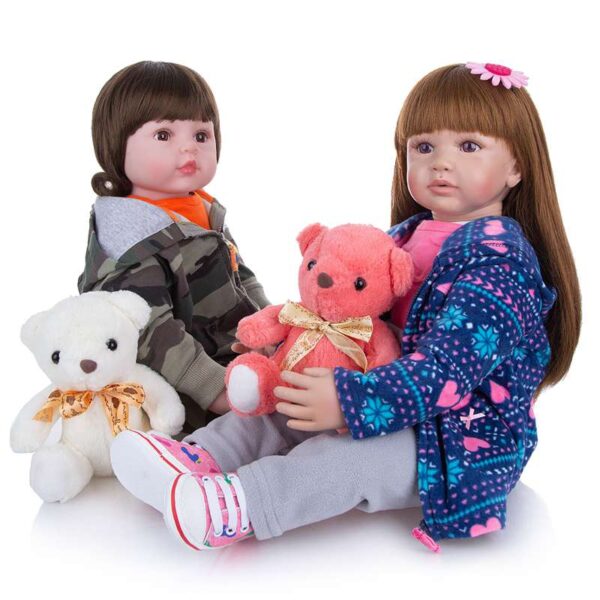 24inch Reborn Twins Baby Doll Cecelia