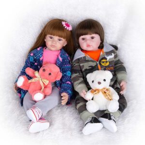 24inch Reborn Twins Baby Doll Cecelia