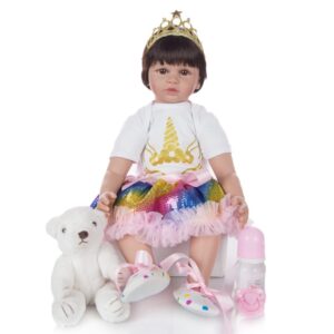 24inch Silicone Baby Doll Jordan