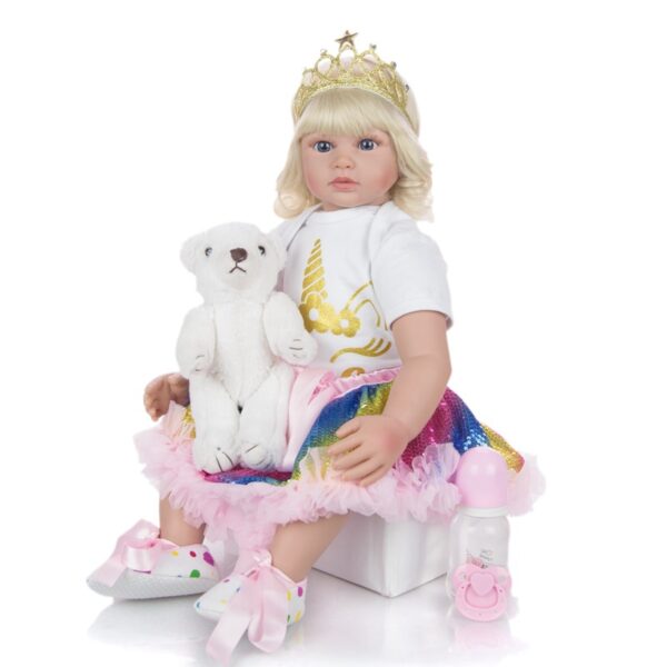 24inch Silicone Baby Doll Raven