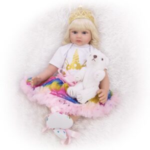 24inch Silicone Baby Doll Raven