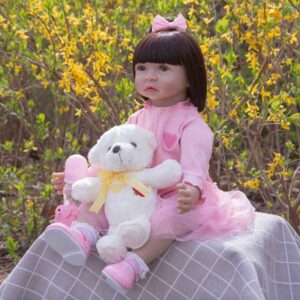 24inch Silicone Baby Dolls Carolina