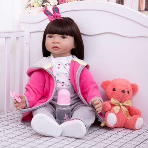 24inch Silicone Reborn Dolls Leighton