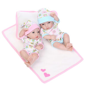 25cm 10inch Reborn Doll Twins