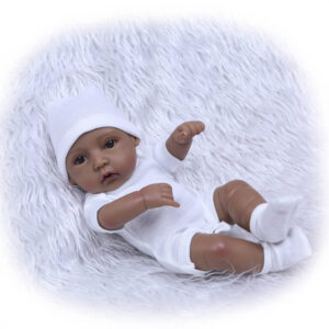 27cm 10inch Black Reborn Boy Dolls Josiah