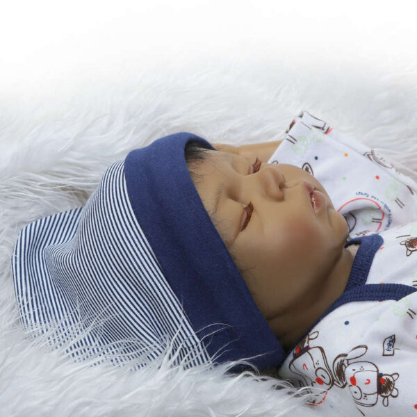 55cm 22inch Black Reborn Baby Dolls