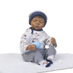 55cm 22inch Black Reborn Baby Dolls