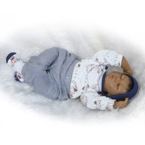 55cm 22inch Black Reborn Baby Dolls