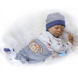 55cm 22inch Black Reborn Baby Dolls