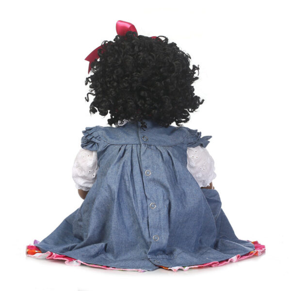 55cm 22inch Black Reborn Girl Dolls