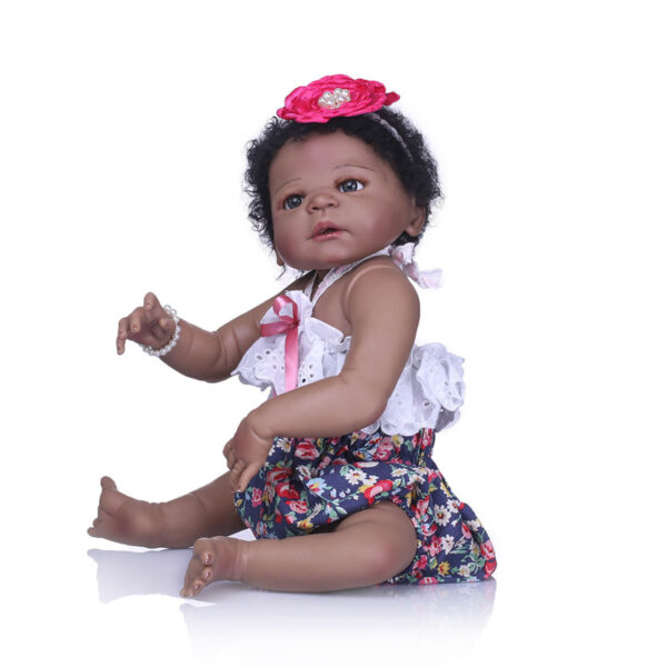 56cm 22inch Black Reborn Baby Dolls