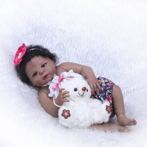 56cm 22inch Black Reborn Baby Dolls