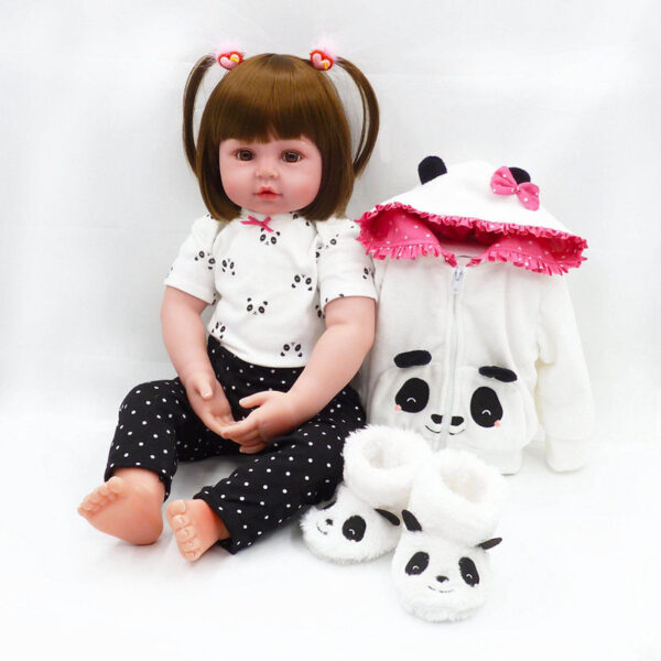 Panda Coat Reborn Doll