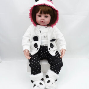 Panda Coat Reborn Doll